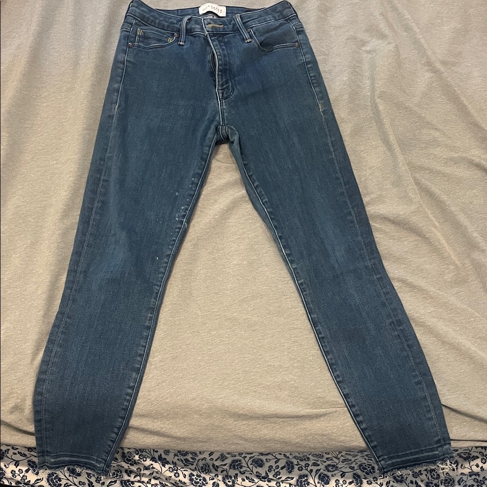 PARKER SMITH Dark Indigo Skinny Stretch Jeans